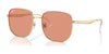 Ray-Ban RB3713D Sunglasses | Size 57 / Pale Gold №921374 / Orange (1N 51%)
