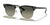 Ray-Ban CLUBMASTER METAL RB3716 Sunglasses | Size 51 / Black On Silver №900471