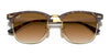 Ray-Ban CLUBMASTER METAL RB3716 Sunglasses | Size 51 / Black №186/R5 / Blue (3N 11.20%)