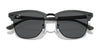 Ray-Ban CLUBMASTER METAL RB3716 Sunglasses | Size 51 / Black №186/R5 / Blue (3N 11.20%)