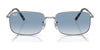 Ray-Ban RB3717 Sunglasses / Gold №9196S2 / Blue (Polarized) (2P 22.1%) / Size 57