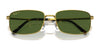 Ray-Ban RB3717 Sunglasses / Gold №9196S2 / Blue (Polarized) (2P 22.1%) / Size 57
