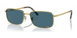 Ray-Ban RB3717 Sunglasses Gold / Blue (Polarized)