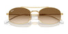 Ray-Ban RB3719 Sunglasses / Arista Gold №9278R5 / Blue (3N 10.7%) / Size 54