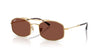 Ray-Ban RB3719 Sunglasses / Arista Gold №001/C5 / Red (3N 13.2%) / Size 54