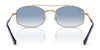 Ray-Ban RB3719 Sunglasses / Arista Gold №9278R5 / Blue (3N 10.7%) / Size 54