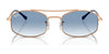 Ray-Ban RB3719 Sunglasses / Arista Gold №9278R5 / Blue (3N 10.7%) / Size 54
