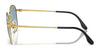 Ray-Ban RB3720 Sunglasses | Size 55 / Black On Gold №90003F / Light Blue (2N 29.9%)