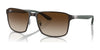 Ray-Ban RB3721 Sunglasses | Size 59 / Brown On Gunmetal №188/13 / Brown (3N 16%)