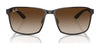 Ray-Ban RB3721 Sunglasses | Size 59 / Black On Black №186/87 / Dark Grey (3N 9.3%)