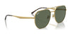 Ray-Ban RB3724D Sunglasses | Size 59 / Arista Gold №001/71 / Dark Green (3N 12.9%)