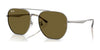 Ray-Ban RB3724D Sunglasses | Size 59 / Gunmetal №004/73 / Dark Brown (3N 13.5%)