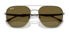 Ray-Ban RB3724D Sunglasses | Size 59 / Arista Gold №001/71 / Dark Green (3N 12.9%)