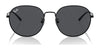 Ray-Ban RB3727D Sunglasses | Size 57 / Black №002/87 / Dark Grey (3N 9.3%)