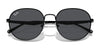 Ray-Ban RB3727D Sunglasses | Size 57 / Black №002/87 / Dark Grey (3N 9.3%)