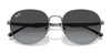 Ray-Ban RB3727D Sunglasses | Size 57 / Black №002/87 / Dark Grey (3N 9.3%)