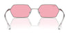Ray-Ban YEVI RB3728 Sunglasses / Gunmetal №004/84 / Pink (1N 57%) / Size 55