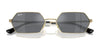 Ray-Ban YEVI RB3728 Sunglasses / Gunmetal №004/84 / Pink (1N 57%) / Size 55