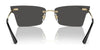 Ray-Ban XIME RB3730 Sunglasses | Size 64 / Gunmetal №004/2 / Green (1N 59%)