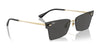 Ray-Ban XIME RB3730 Sunglasses | Size 64 / Gunmetal №004/2 / Green (1N 59%)