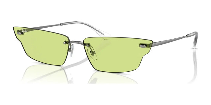 Ray-Ban ANH RB3731 Sunglasses / Gunmetal №004/2 / Green (1N 59%) / Size 63