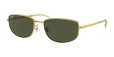 Ray-Ban RB3732 Sunglasses Arista Gold / Green