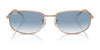 Ray-Ban RB3732 Sunglasses / Arista Gold №001/31 / Green (3N 13.2%) / Size 56
