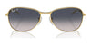 Ray-Ban RB3733 Sunglasses / Arista Gold №001/M2 / Brown (Polarized) (3P 15%) / Size 56