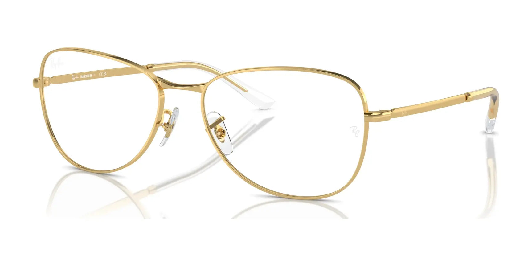 Ray-Ban RB3733 Eyeglasses Arista Gold / Clear / Grey (Photochromic)