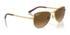Ray-Ban RB3733 Sunglasses / Arista Gold №001/M2 / Brown (Polarized) (3P 15%) / Size 56