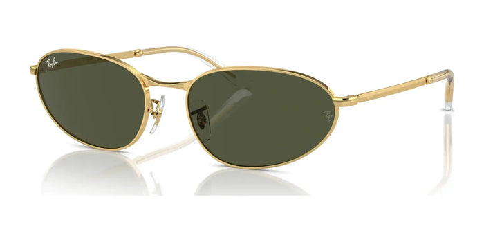 Ray-Ban RB3734 Sunglasses / Arista Gold №001/31 / Green (3N 13.2%) / Size 56
