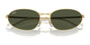Ray-Ban RB3734 Sunglasses / Arista Gold №001/31 / Green (3N 13.2%) / Size 56