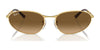 Ray-Ban RB3734 Sunglasses / Arista Gold №001/31 / Green (3N 13.2%) / Size 56