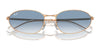 Ray-Ban RB3734 Sunglasses / Arista Gold №001/31 / Green (3N 13.2%) / Size 56
