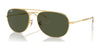 Ray-Ban BAIN BRIDGE RB3735 Sunglasses / Arista Gold №001/31 / Green (3N 13.2%) / Size 57