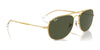 Ray-Ban BAIN BRIDGE RB3735 Sunglasses / Silver №003/3F / Clear & Blue (2N 29.9%) / Size 57