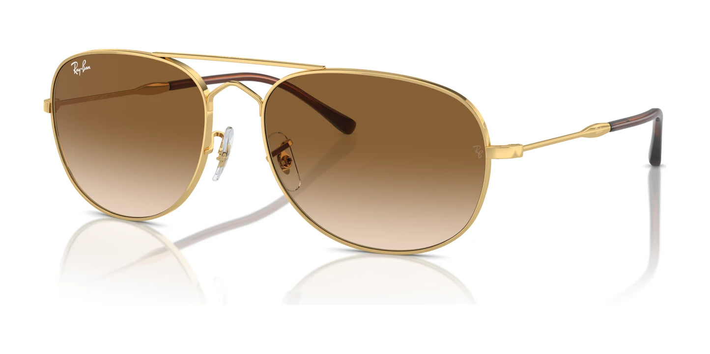 Ray-Ban BAIN BRIDGE RB3735 Sunglasses Gold / Clear & Brown