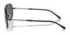 Ray-Ban BAIN BRIDGE RB3735 Sunglasses / Silver №003/3F / Clear & Blue (2N 29.9%) / Size 57