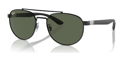 Ray-Ban RB3736 Sunglasses Black / Dark Green