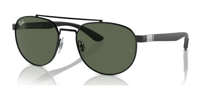 Ray-Ban RB3736 Sunglasses | Size 56 / Black №002/71 / Dark Green (3N 12.9%)