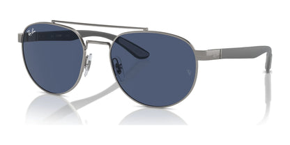 Ray-Ban RB3736 Sunglasses Gunmetal / Dark Blue