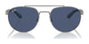 Ray-Ban RB3736 Sunglasses | Size 56 / Black №002/71 / Dark Green (3N 12.9%)