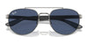Ray-Ban RB3736 Sunglasses | Size 56 / Black №002/71 / Dark Green (3N 12.9%)