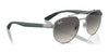 Ray-Ban RB3736 Sunglasses | Size 56 / Black №002/71 / Dark Green (3N 12.9%)