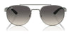 Ray-Ban RB3736 Sunglasses | Size 56 / Black №002/71 / Dark Green (3N 12.9%)