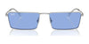 Ray-Ban EMY RB3741 Sunglasses / Silver №003/80 / Blue (2N 33.3%) / Size 56