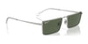 Ray-Ban EMY RB3741 Sunglasses / Silver №003/80 / Blue (2N 33.3%) / Size 56