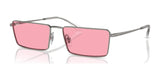 Ray-Ban EMY RB3741 Sunglasses Gunmetal / Pink