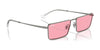 Ray-Ban EMY RB3741 Sunglasses / Silver №003/80 / Blue (2N 33.3%) / Size 56