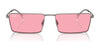 Ray-Ban EMY RB3741 Sunglasses / Silver №003/80 / Blue (2N 33.3%) / Size 56